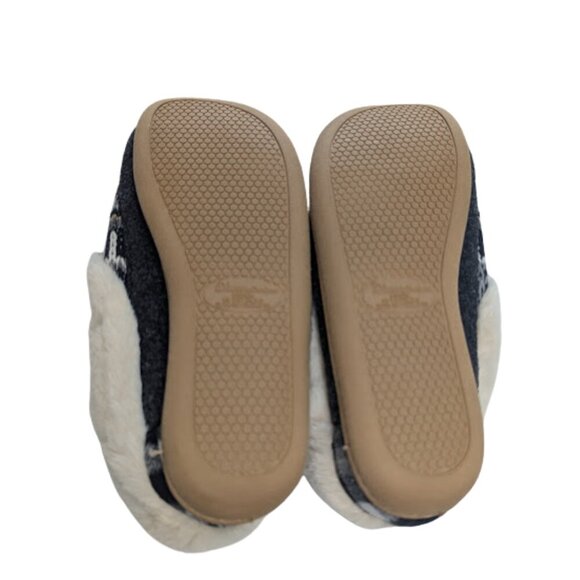 NWT Dearfoam Dluxe Memory Foam Women's in slippers with Shearling detail* Sz 7-8 - Picture 3 of 9